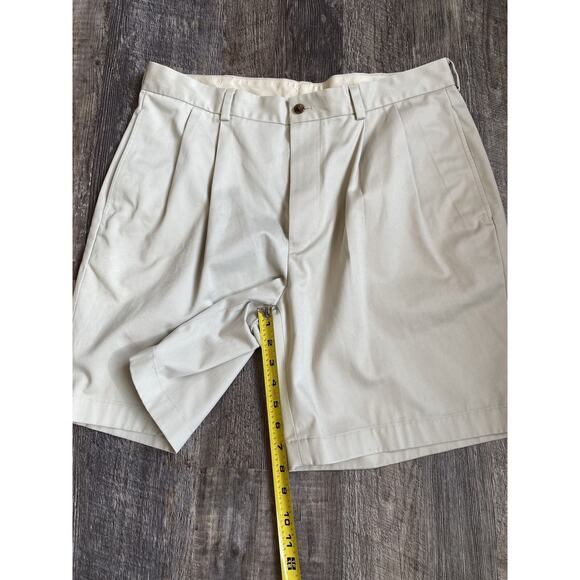 Brooks Brothers Shorts Mens Size 36 Cotton 8” Inseam Classic Preppy Summer Chino - Picture 9 of 11
